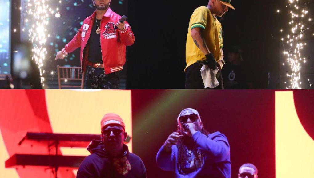 Alexis &amp; Fido y J-King &amp; Maximan revivieron el reggaetón en Tegucigalpa