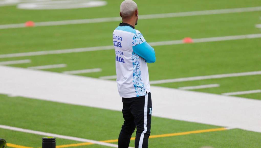 ¡Con legionarios! Honduras realizó su primer entrenamiento en Dallas