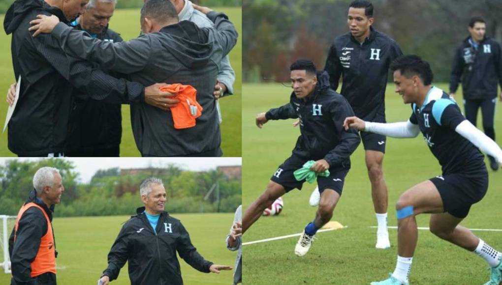 La visita sorpresa que recibio selección de Honduras en pleno entrenamiento en Frisco