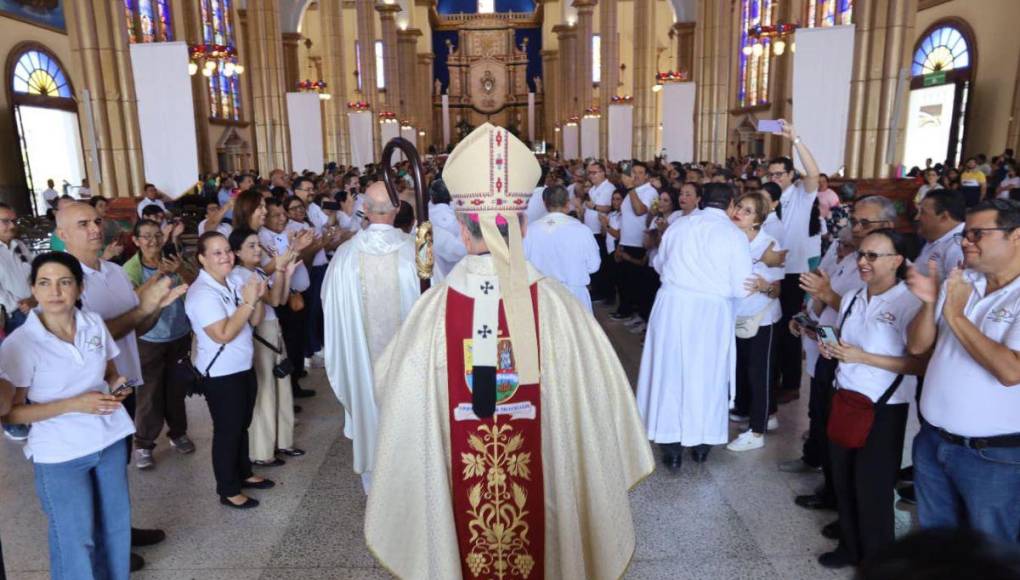 Así se vivieron las actividades religiosas del Miércoles Santo en Honduras