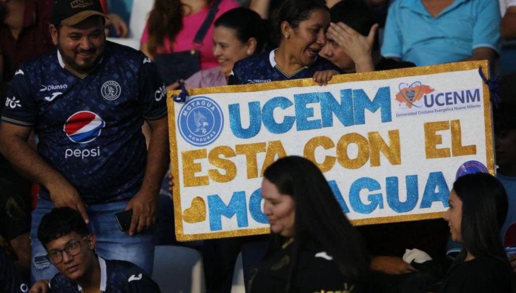 Ambientazo en el Estadio Nacional antes del clásico entre Olimpia y Motagua