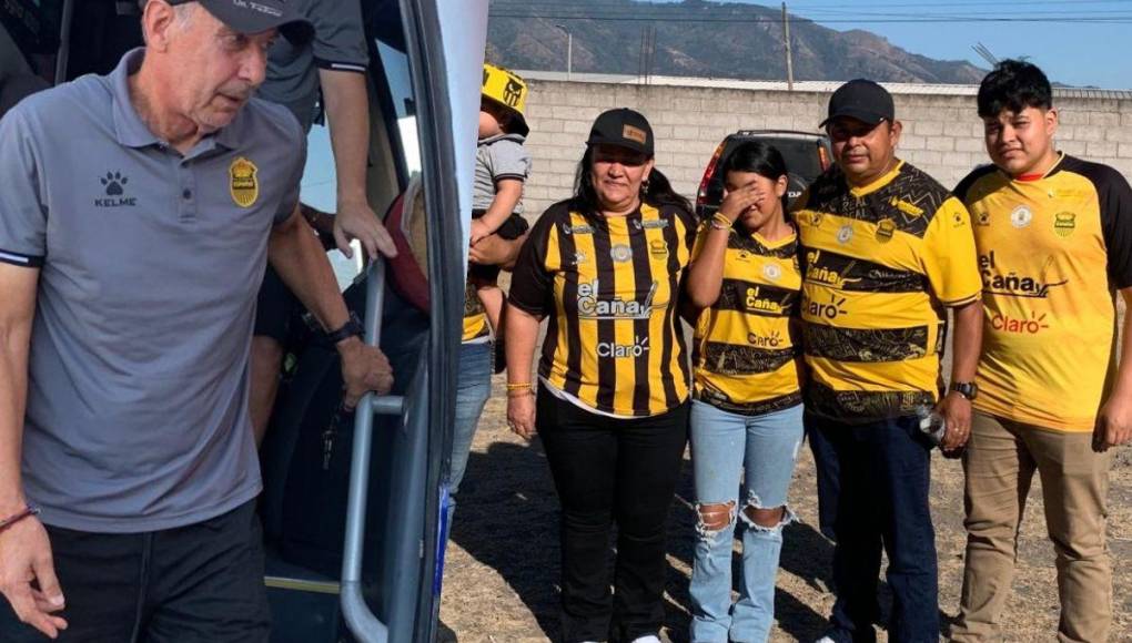 ¡El Estadio Carlos Miranda se tinta de Aurinegro! Ambiente Genesis vs Real España