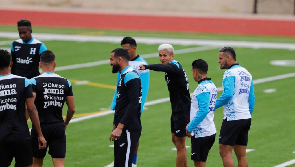 ¡Con legionarios! Honduras realizó su primer entrenamiento en Dallas