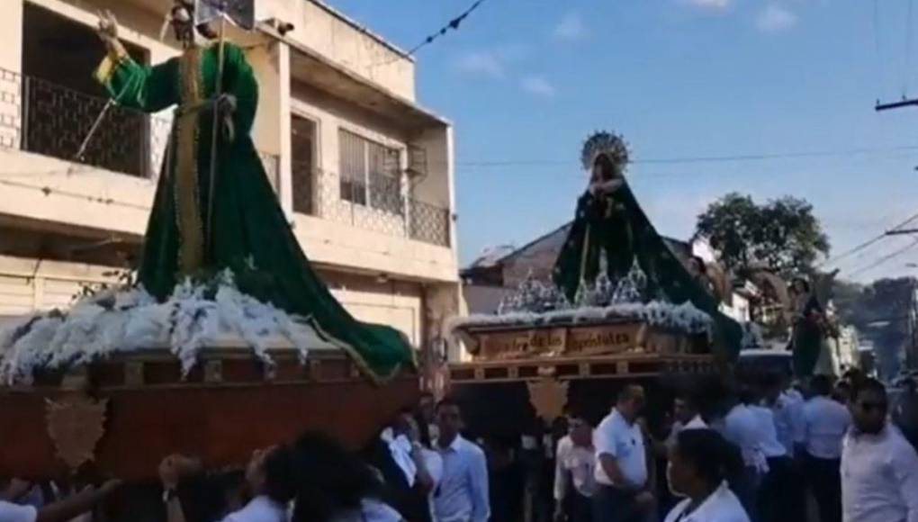 Así se vive el Domingo de Resurrección en diferentes partes de Honduras