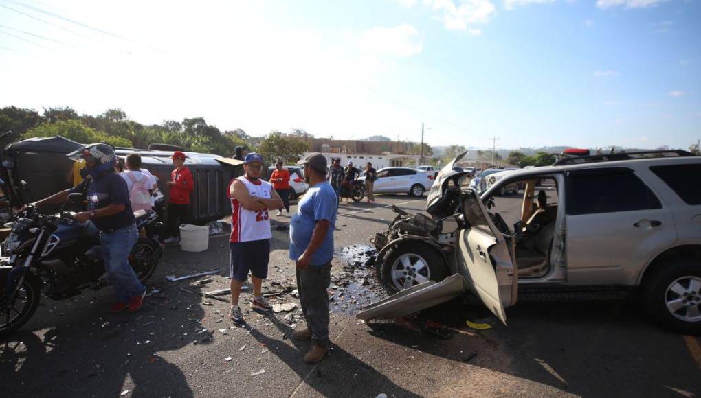 Por conducir ebrio conductor provoca accidente en CA-5, cerca de Zambrano