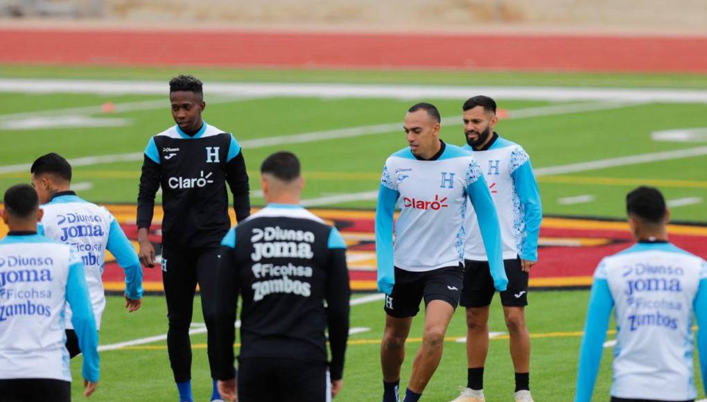 ¡Con legionarios! Honduras realizó su primer entrenamiento en Dallas