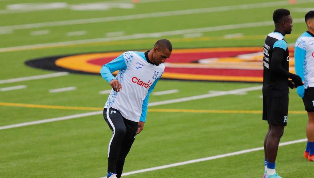 ¡Con legionarios! Honduras realizó su primer entrenamiento en Dallas