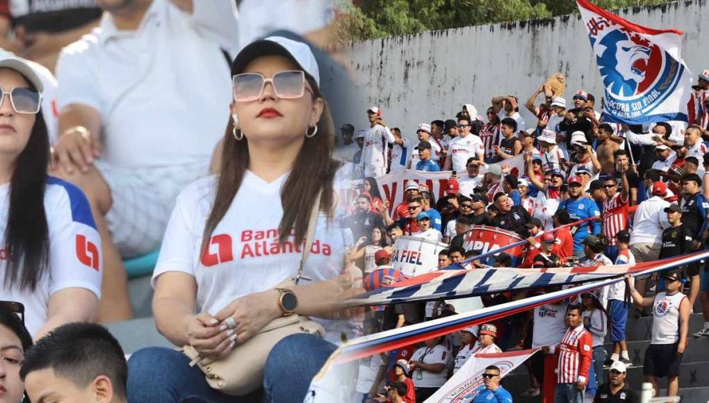 Bellezas y ambiente en el Victoria vs Olimpia en el Estadio Ceibeño