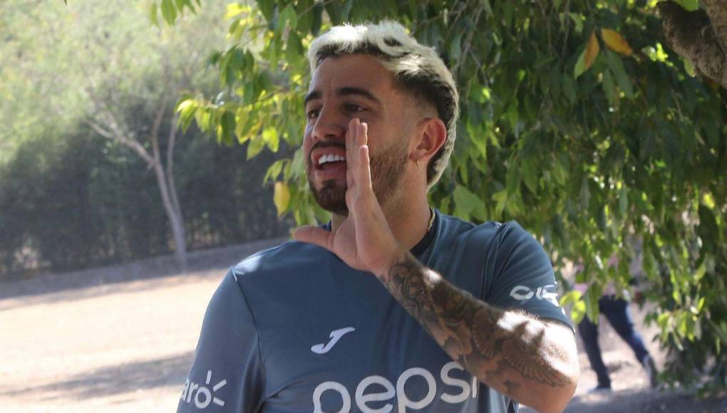 Motagua entrena y Diego Vázquez protesta previo al clásico con Olimpia