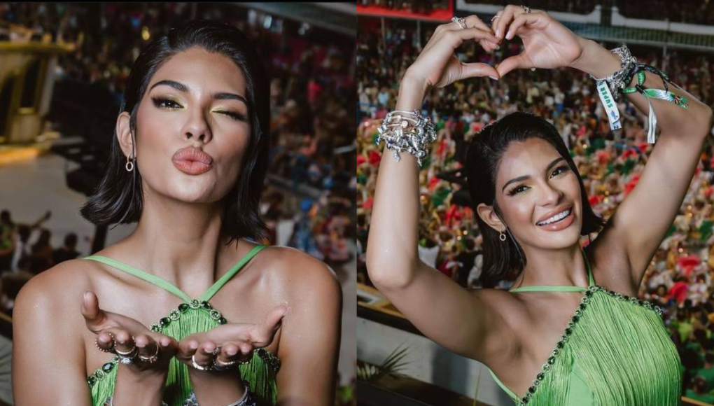 Glamour y elegancia: Sheynnis Palacios derrocha belleza en el Carnaval de Río de Janeiro, Brasil