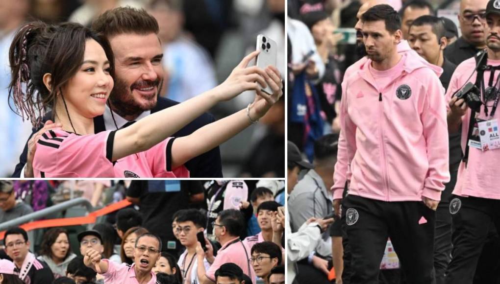 Messi entre abucheos en Hong Kong y Beckham sorprende al Inter Miami