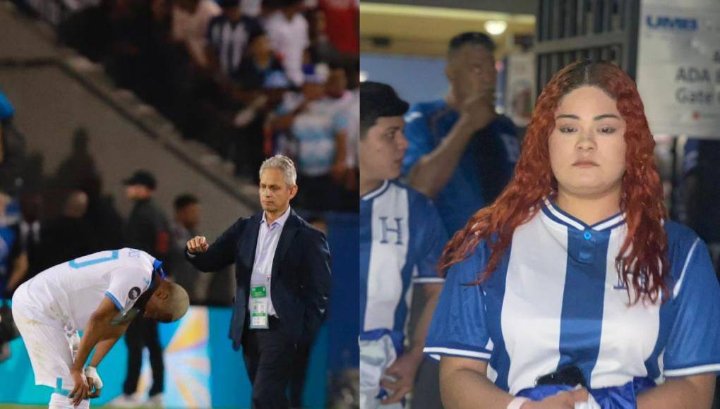 Caras largas en Honduras luego de dura eliminación ante Costa Rica