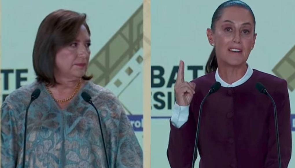 El polémico e intenso debate entre Claudia Sheinbaum y Xóchitl Gálvez