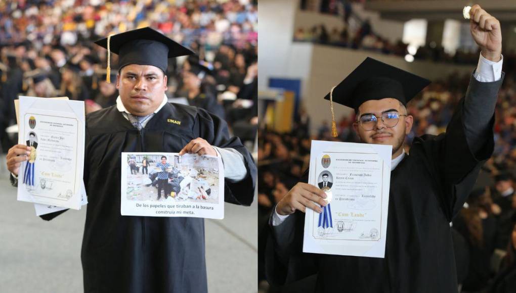 ¡Felicidades! La UNAH presenta más de 1,600 profesionales en las primeras graduaciones del año