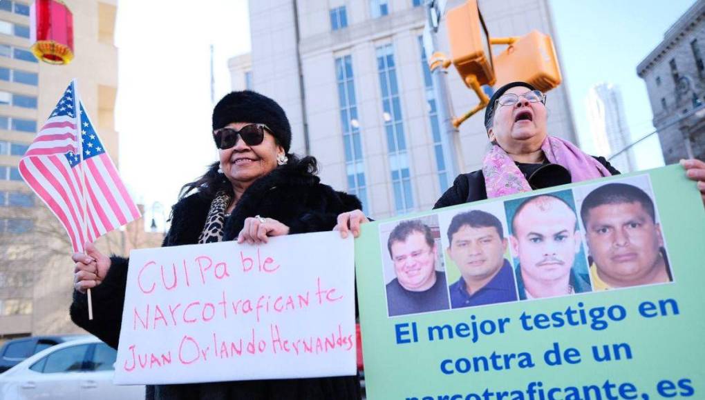 Reacciones tras segundo día del juicio contra Juan Orlando Hernández