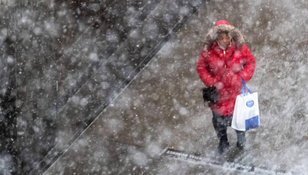 Tormenta de nieve sorprende a Nueva York tras dos años sin nevadas