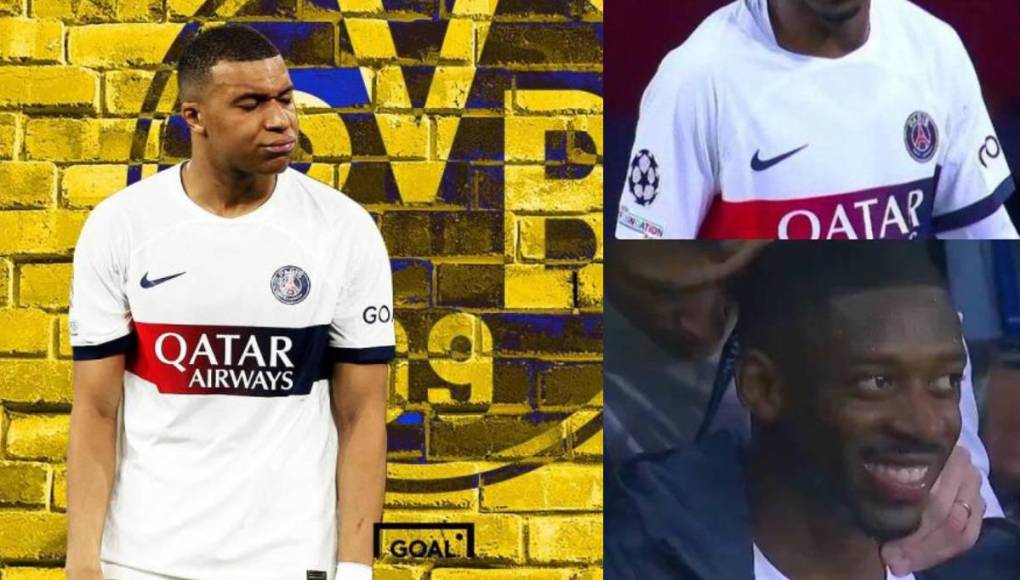 Dortmund eliminado a PSG de Champions y los memes hacen pedazos a Mbappé y Dembélé