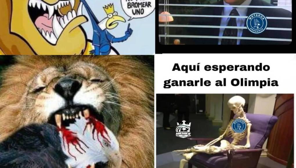 Olimpia se baja a Motagua y aficionados crean chistosos memes