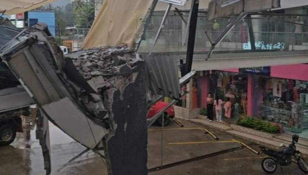 Fuertes daños luego de tormenta con granizo en Nueva Arcadia, Copán