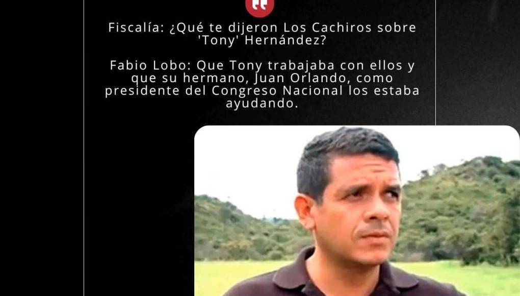 “Pedí favores a Juan Orlando Hernández”: Frases de Fabio Lobo en el juicio