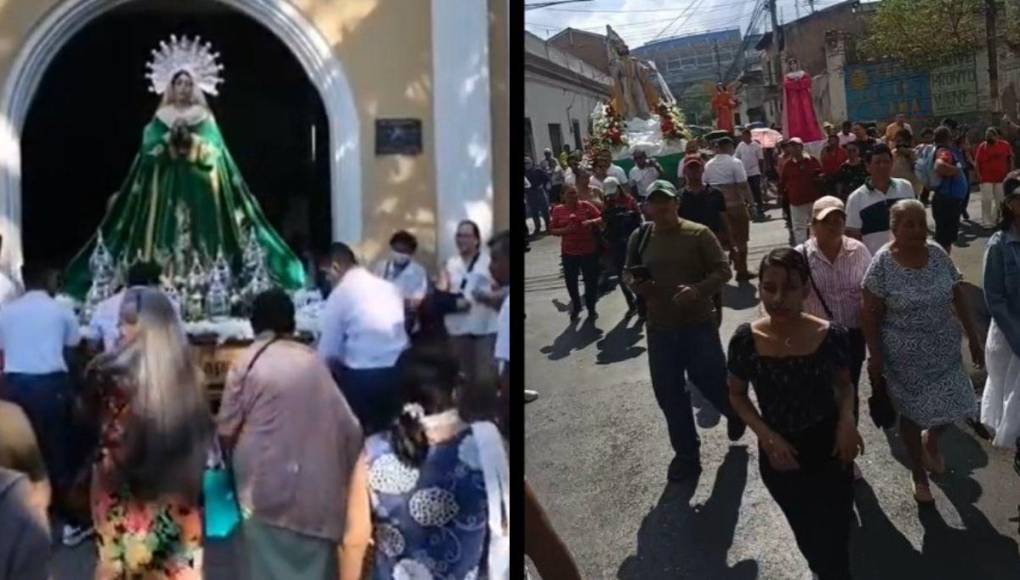 Así se vive el Domingo de Resurrección en diferentes partes de Honduras