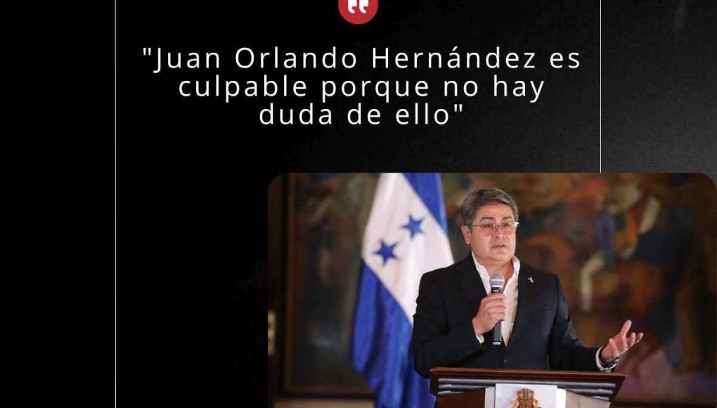 Frases de la Fiscalía en sus argumentos de cierre en juicio de Juan Orlando Hernández