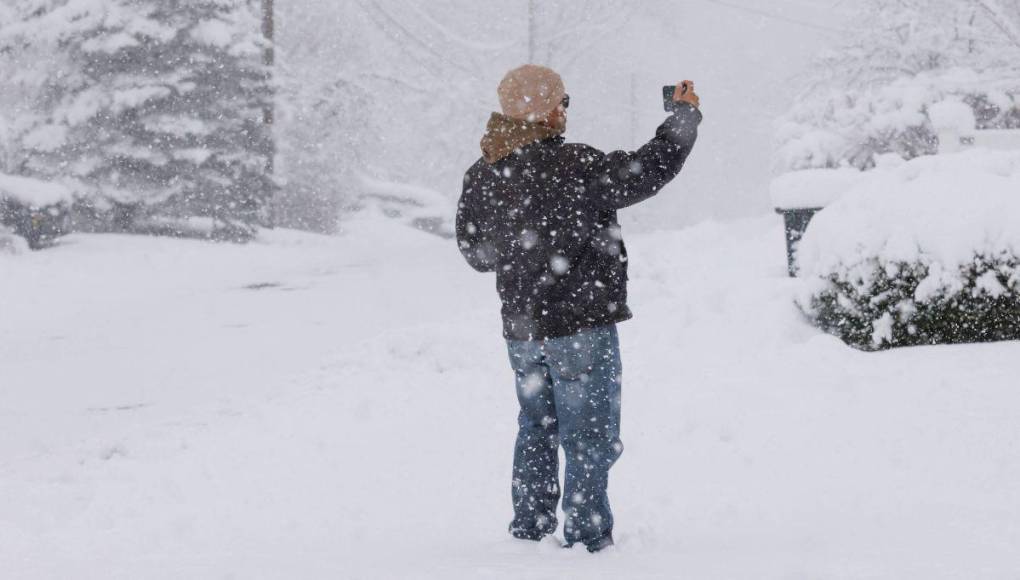 Tormenta de nieve sorprende a Nueva York tras dos años sin nevadas