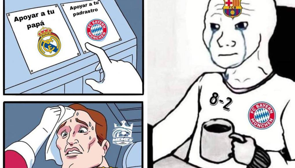 ¡Sin olvidar al Barça! Memes tras el empate entre Bayern y Real Madrid