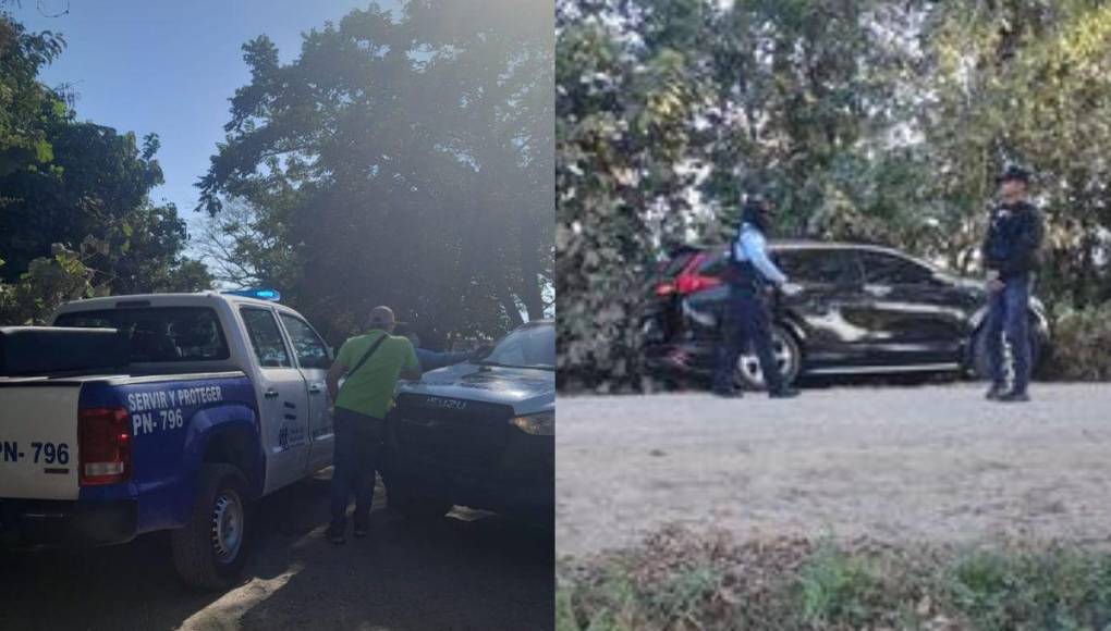 El dantesco hallazgo de un cadáver en la cajuela de un carro en Olanchito