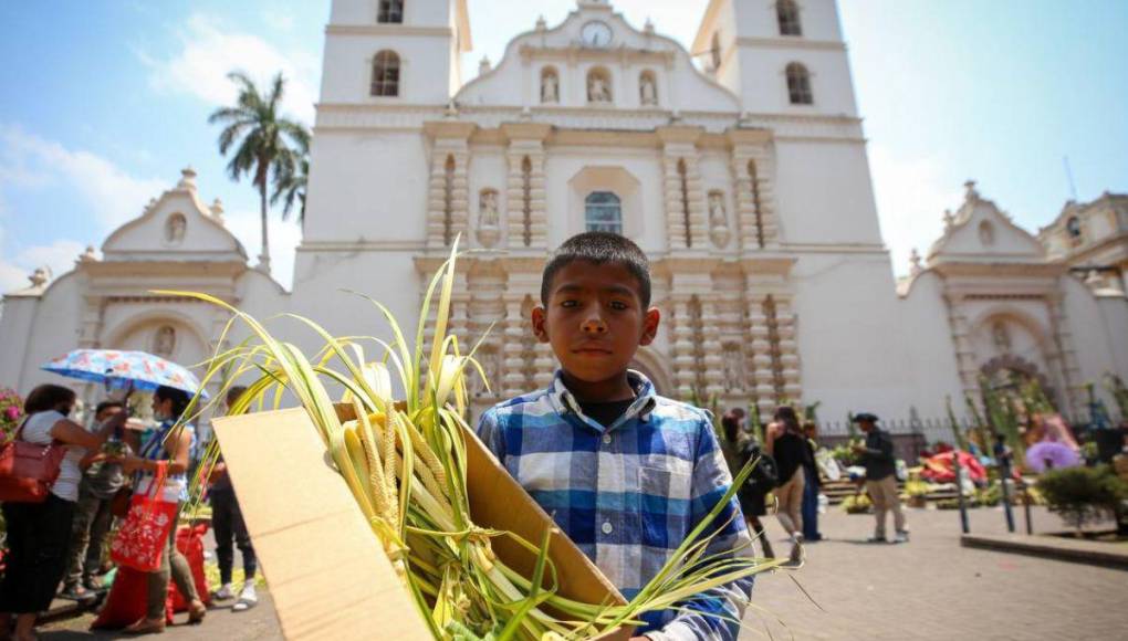 Tradición de palmas por Domingo de Ramos pinta de verde al Centro Histórico