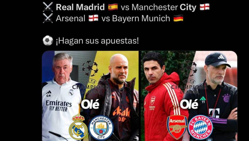 Así calientan los medios el Real Madrid-Manchester City por Champions League