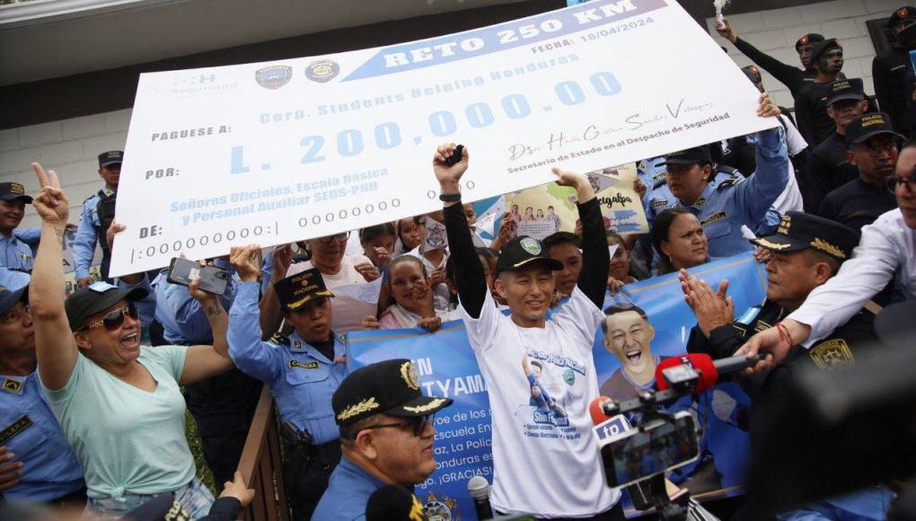 Shin Fujiyama hace historia en Honduras tras cumplir el reto de 250 km