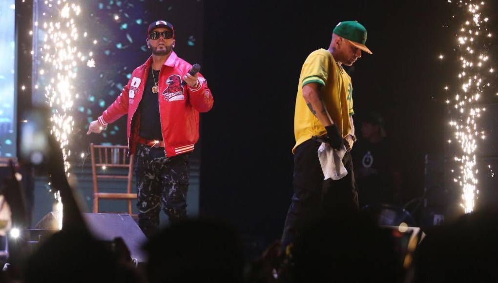 Alexis &amp; Fido y J-King &amp; Maximan revivieron el reggaetón en Tegucigalpa