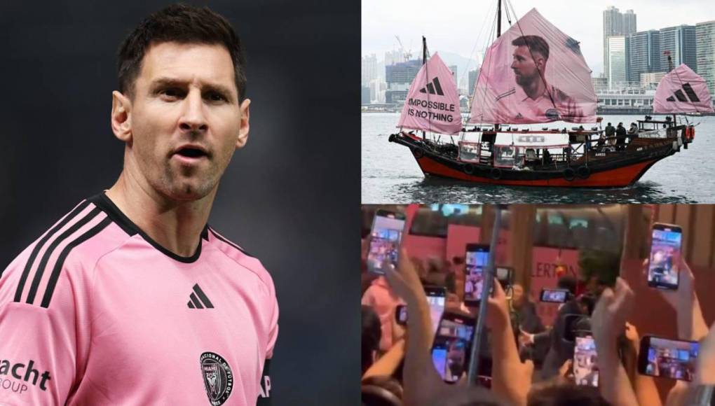 Inter Miami y Messi llegan a Hong Kong para disputar partido amistoso