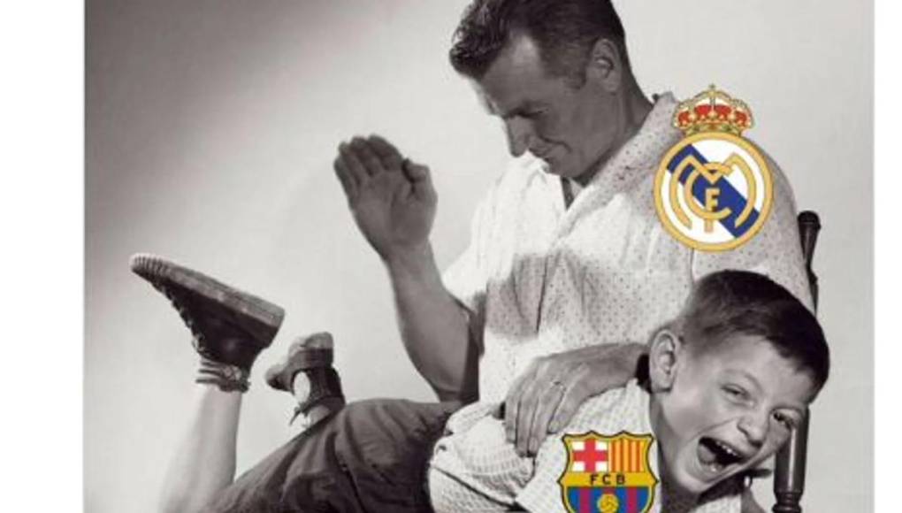 Aficionados de Real Madrid no perdonan al Barcelona y crean divertidos memes