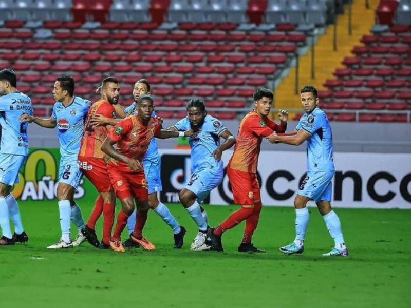 Motagua se vio afectado por el reglamento del gol de visitante ante Herediano en la Copa Centroamericana.