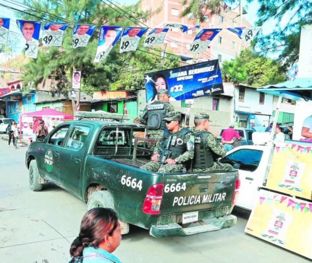 Extremo dispositivo de seguridad impidió incidentes en comicios