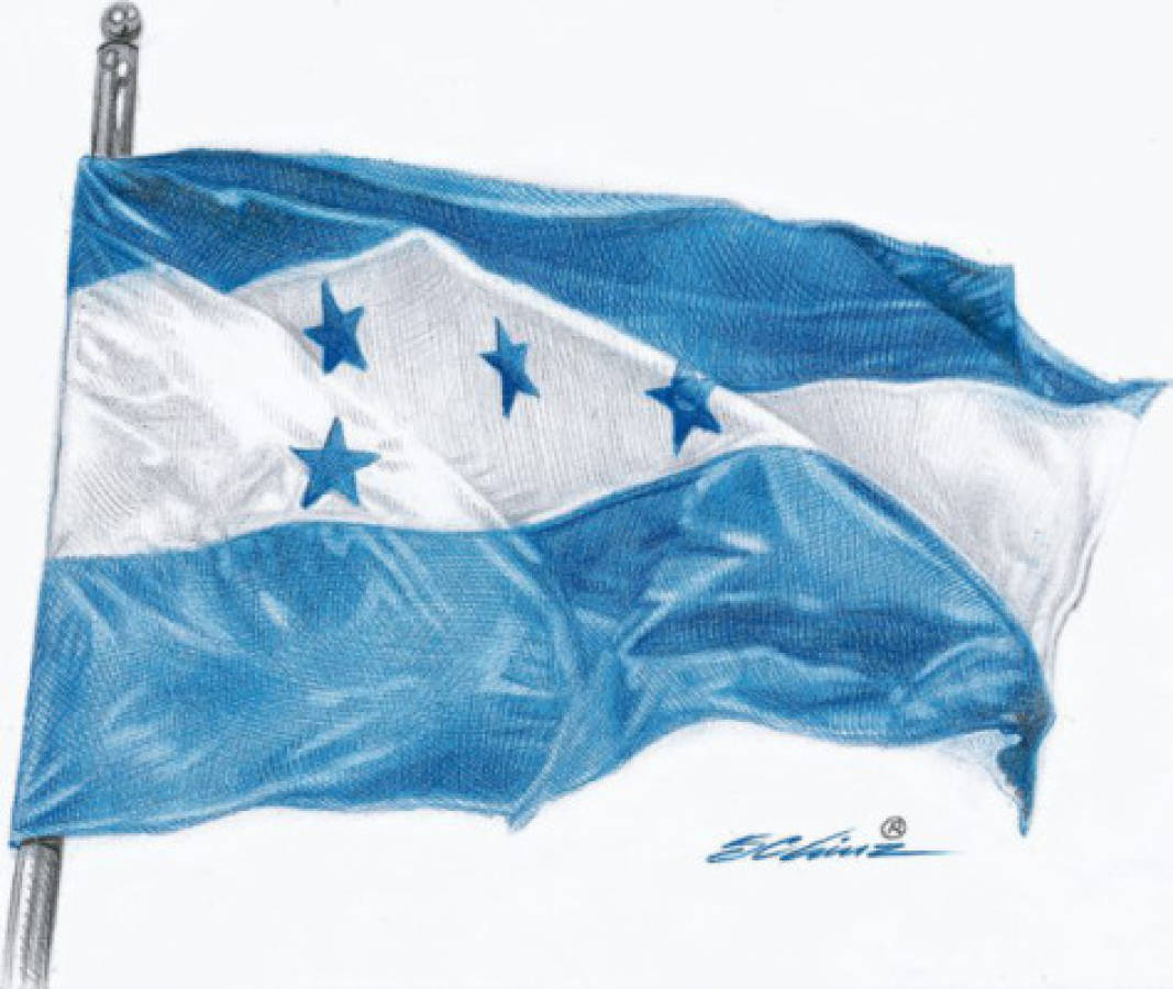 Bandera Nacional, símbolo de respeto y amor a la Patria