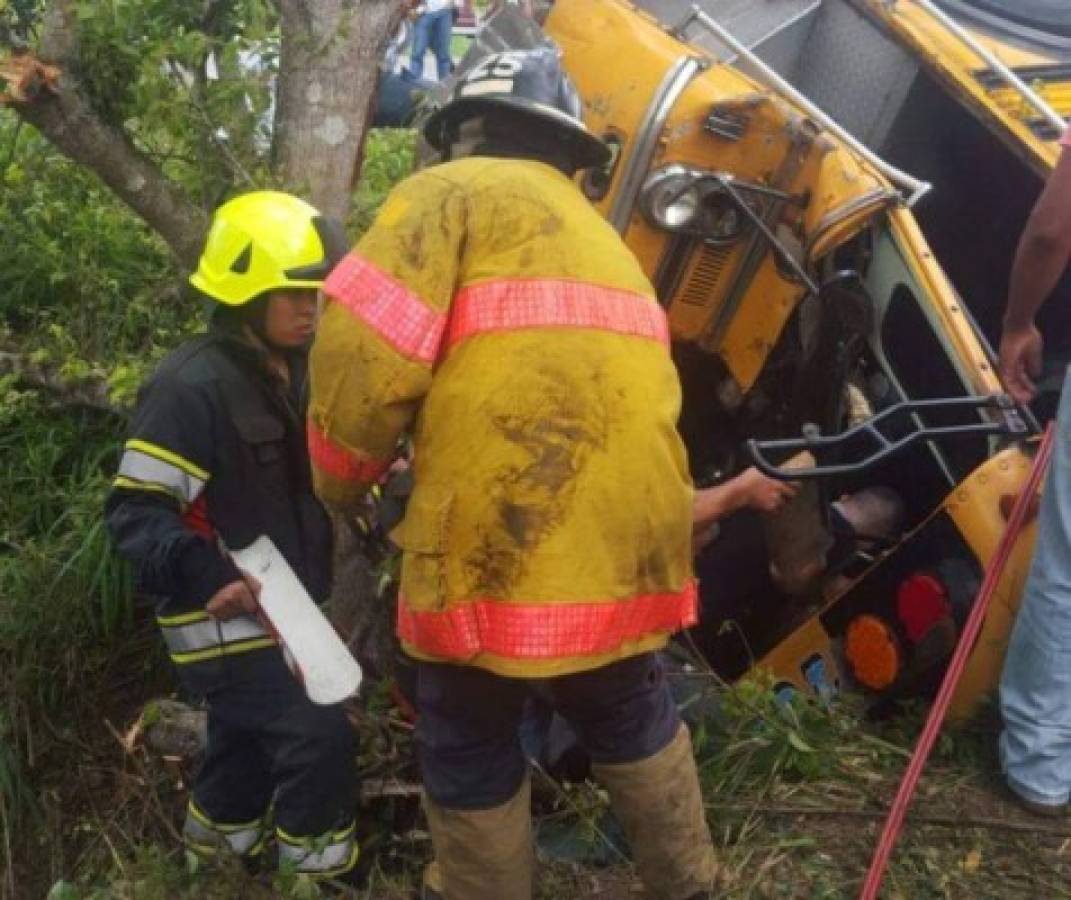 Al menos 11 heridos tras accidente en Santa Bárbara