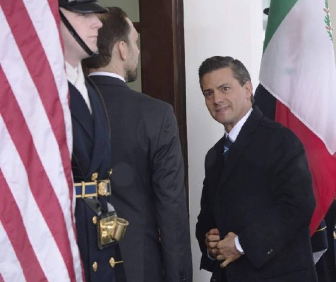 Peña Nieto llega a la Casa Blanca para cita con Obama