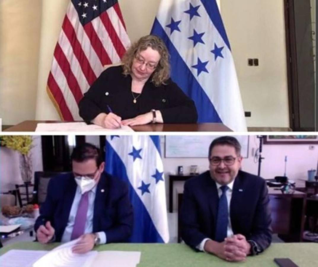 Estados Unidos y Honduras firmaron la iniciativa América Crece