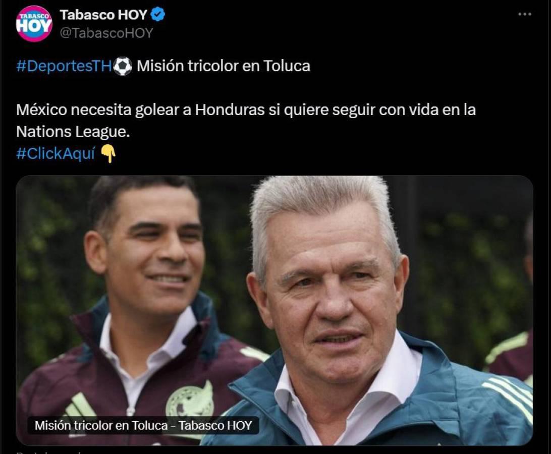 Medios de México no perdona y esto dicen de la Selección antes de partido contra Honduras