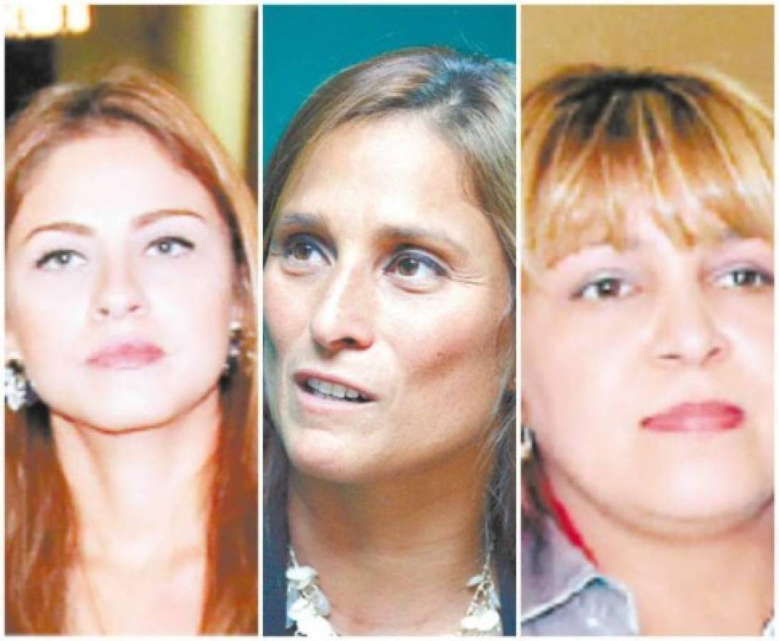 Las diputadas Kritza Pérez, Ana Joselina Fortín y Marlene Alvarenga son acusadas de contravenir la línea del Pac.