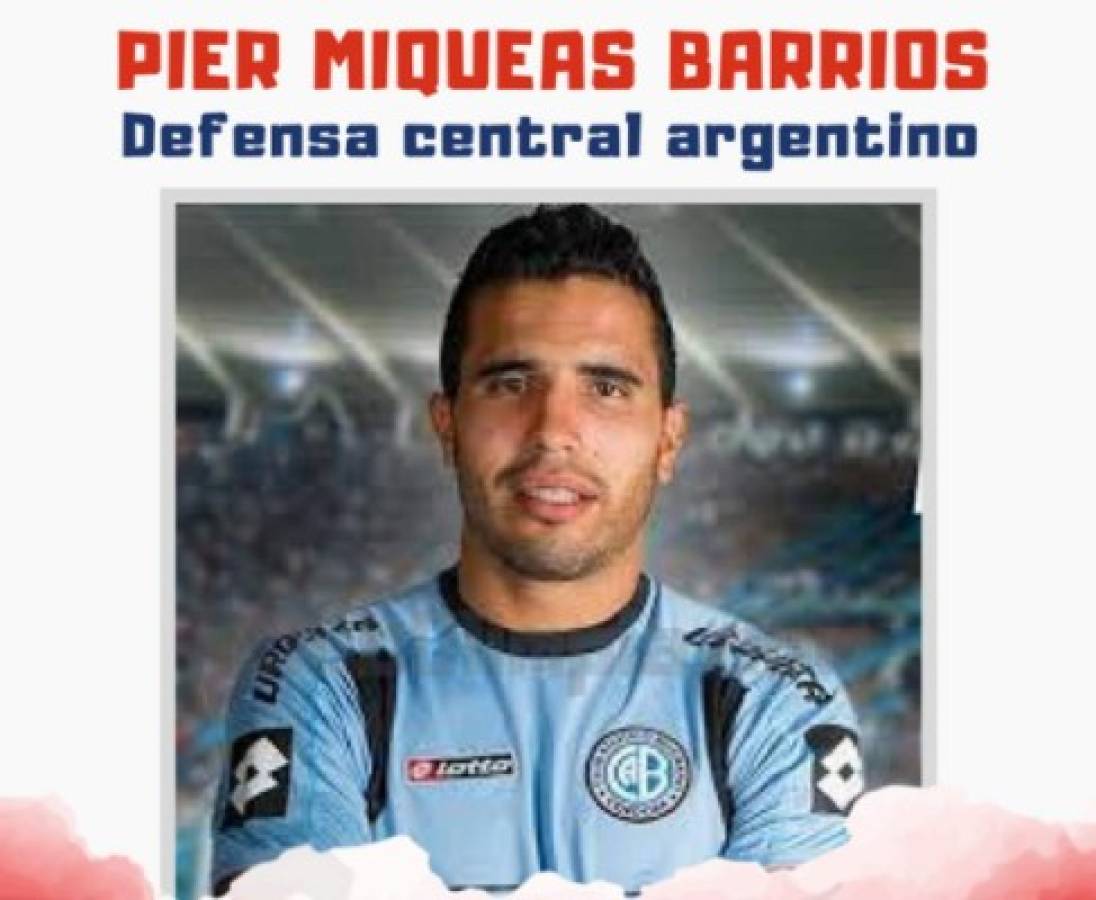 Olimpia confirma la contratación del argentino Pier Miqueas Barrios