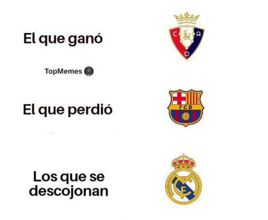 Los divertidos memes que dejó goleada a Barcelona por Osasuna