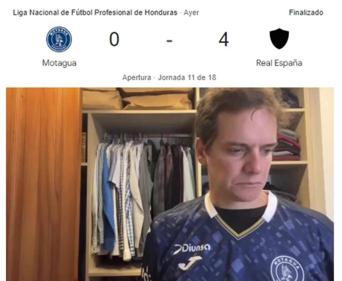 Memes destrozan a Motagua tras goleada de Real España en Tegucigalpa