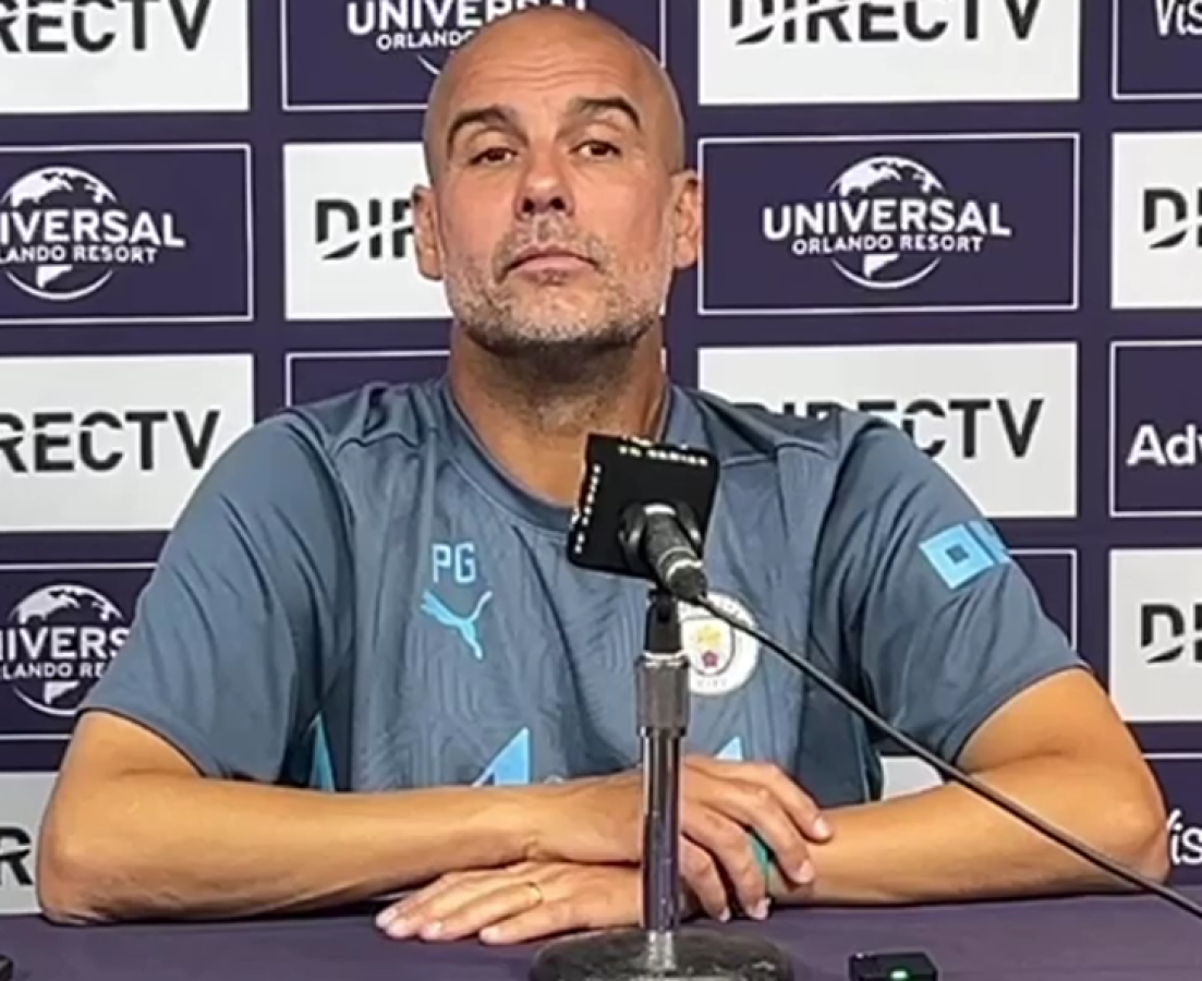 Pep Guardiola sobre la posible salida de un crack y los elogios al Barcelona de Flick