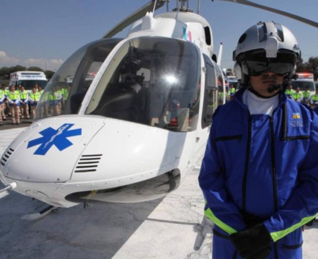 México: Incautan 3 maletas con cocaína en ambulancia aérea