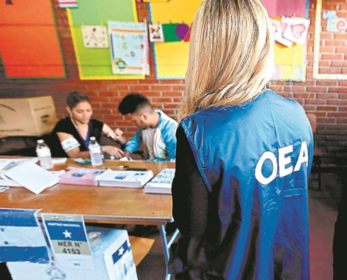 OEA se limitará solo a observar elecciones generales de Honduras