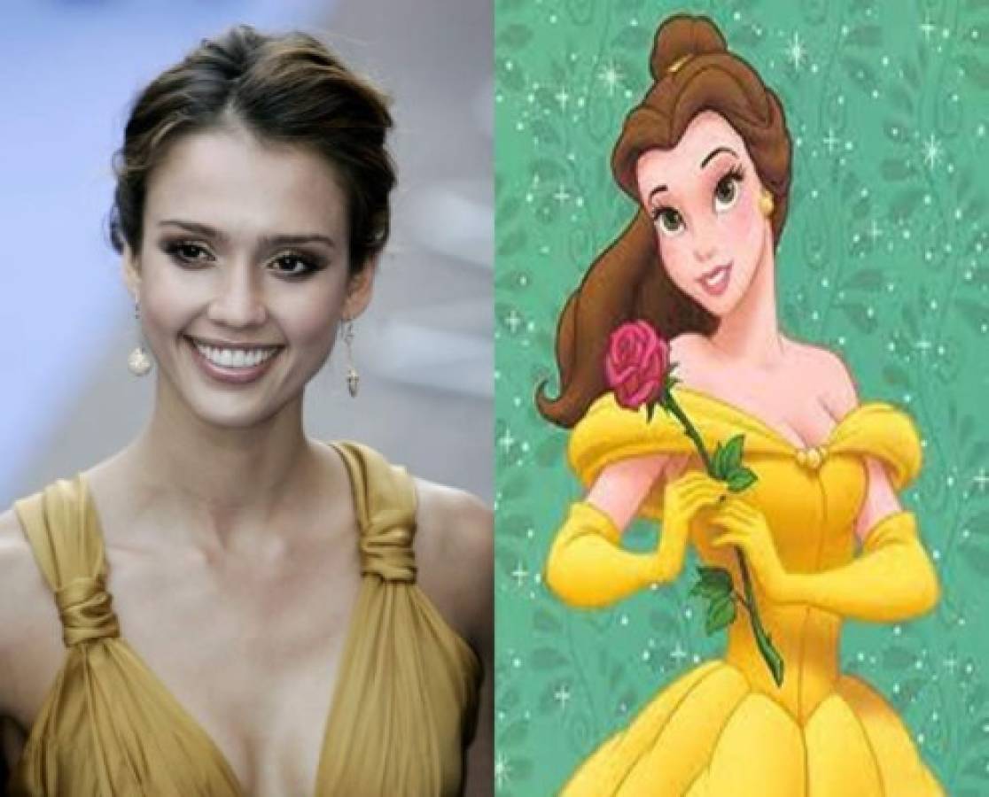 Famosas parecidas con las princesas de Disney  